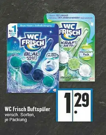 E-Center Wc Frisch Duftspüler Versch. Sorten Angebot