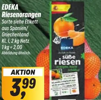 Simmel EDEKA Riesenorangen 2 kg Netz Angebot