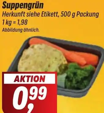 Simmel Suppengrün 500 g Packung Angebot