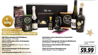 Lidl SANSIBAR DELUXE GESCHENKBOX FEINSCHMECKER 9-teilig Angebot