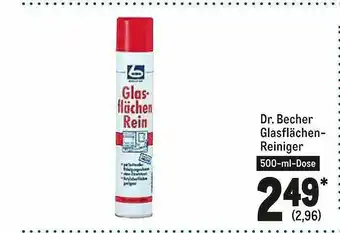 METRO Dr. Becher Glasflächen-reiniger Angebot