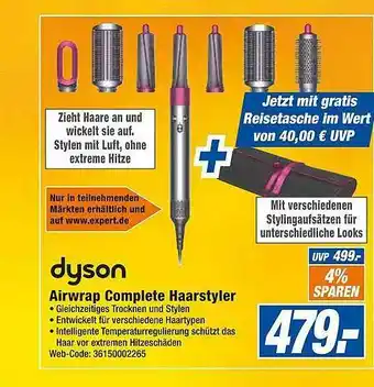 expert Octomedia Dyson Airwrap Complete Haarstyler Angebot