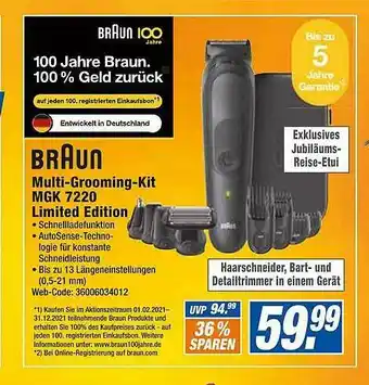 expert Octomedia Braun Multi-grooming-kit Mgk 7220 Limited Edition Angebot