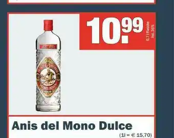 Sobi Getränkemarkt Anis Del Mono Dulce Angebot