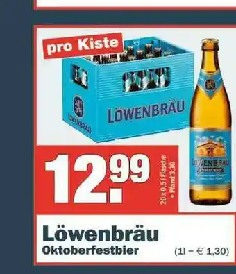 Sobi Getränkemarkt Löwenbräu Angebot