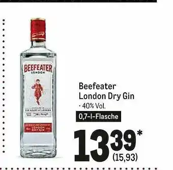 METRO Beefeater London Dry Gin Angebot