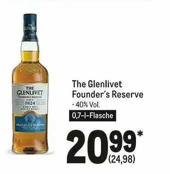 METRO The Glenlivet Founder's Reserve Angebot