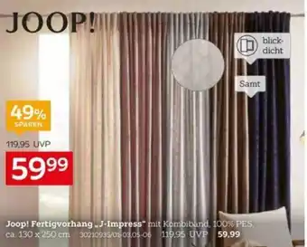 XXXLutz Joop! Fertigvorhang J-Impress Angebot