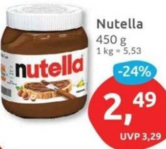 Budni Nutella 450 g Angebot