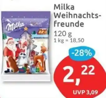 Budni Milka Weihnachtsfreunde 120 g Angebot