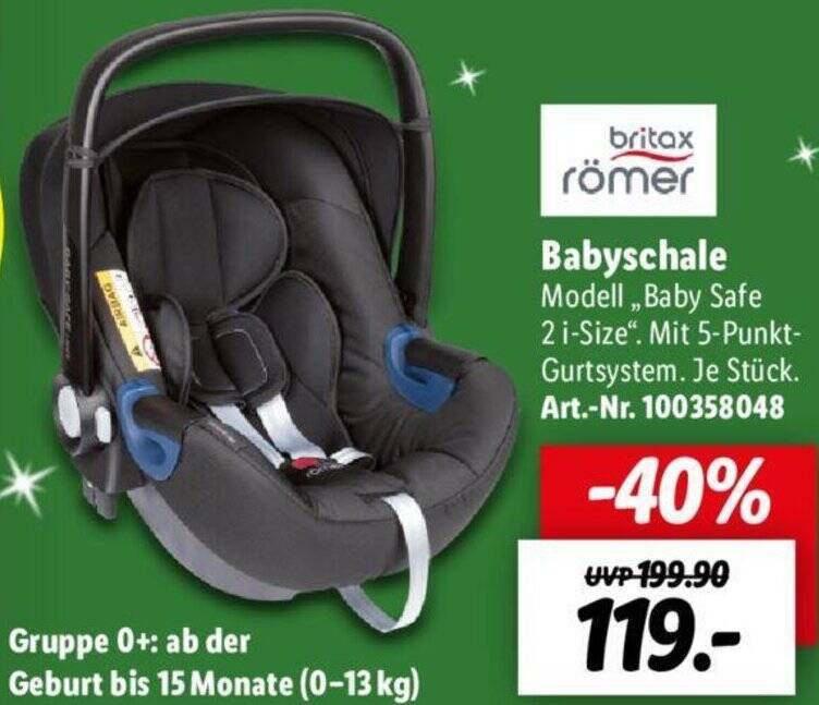 Lidl britax 2025 car seat