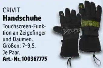 Lidl CRIVIT Handschuhe Angebot