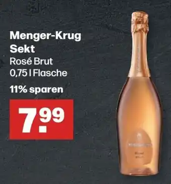 Handelshof Menger-Krug Sekt Rosé Brut 750ml Angebot