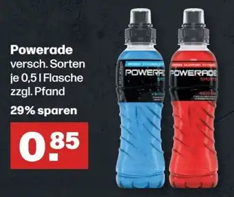 Handelshof Powerade versch. Sorten je 0,5L Angebot