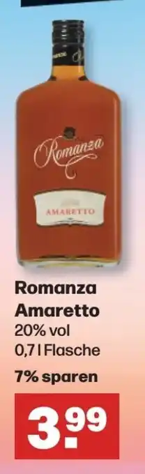 Handelshof Romanza Amaretto 20% vol 0,7L Angebot