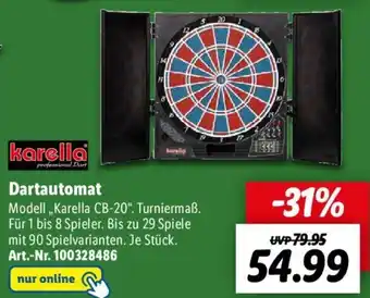 Lidl Karella Dartautomat Angebot