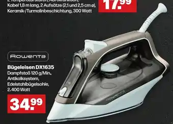 Handelshof Rowenta Bügeleisen DX1635 Angebot