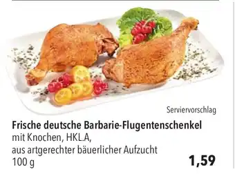 CITTI Markt Frische deutsche Barbarie-Flugentenschenkel 100g Angebot