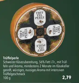 CITTI Markt Trüffelperle Schweizer Käsezubereitung, 100 g Angebot