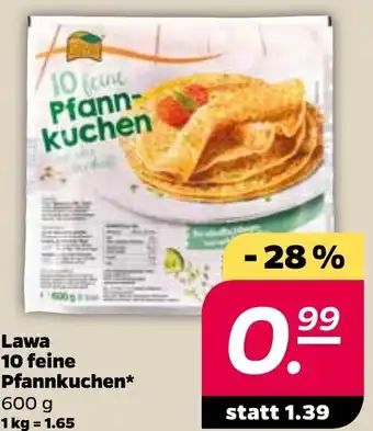 NETTO Lawa 10 feine pfannkuchen 600g Angebot