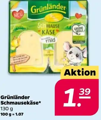 NETTO Grunlander schmausekase 130g Angebot