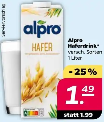 NETTO Alpro Haferdrink 1L Angebot