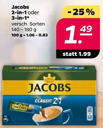 NETTO Jacobs 140-180g Angebot