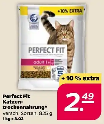 NETTO Perfect Fit Katzen-trockennahrung 825 g Angebot