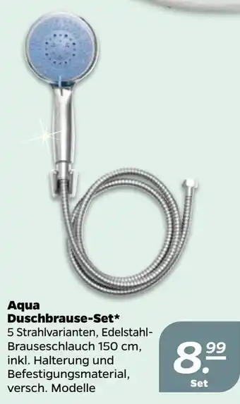 NETTO Aqua Duschbrause-Set Angebot