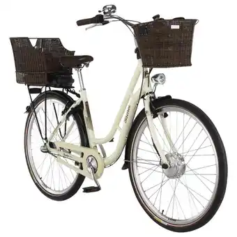 Hagebau Fischer fahrrad e-bike 28 zoll, rh: 48 cm, 3-gang - beige Angebot