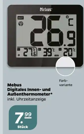 NETTO Mebus digitales innen-und aubenthermometer Angebot