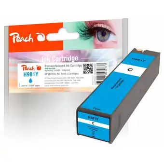 Netto Marken-Discount Peach hp 981 yc druckerpatrone xl cy ersetzt hp no. 981y c, l0r13a für z.b. hp pagewide enterprise color 550, hp pagewide ent Angebot