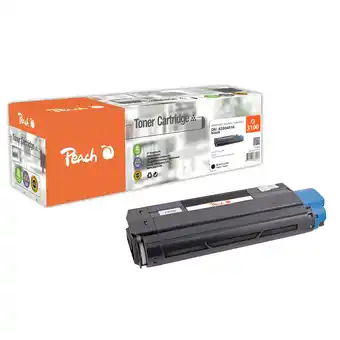 Netto Marken-Discount Peach o4280 toner bk ersetzt oki 42804516 für z.b. oki c 3100 (wiederaufbereitet) Angebot