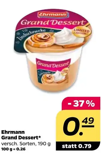 NETTO Eharmann Grand Dessert 190 g Angebot