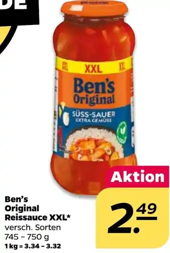 NETTO Ben's Original reissauce XXL 745-750g Angebot