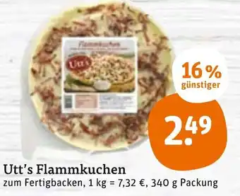 tegut Utt's Flammkuchen Angebot