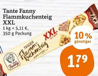 tegut Tante fanny flammkuchenteig 350g Angebot