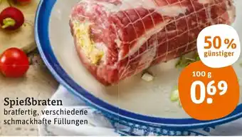 tegut Spiebbraten 100g Angebot