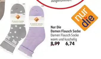 CITTI Markt Nur Die Damen Flausch Socke Angebot