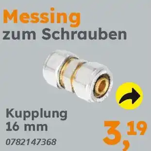 Globus Baumarkt Kupplung Angebot