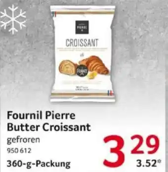 Selgros Fournil Pierre Butter Croissant gefroren 360g Angebot