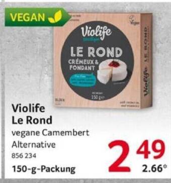 Selgros Violife Le Rond vegane Camembert Alternative 150g Angebot