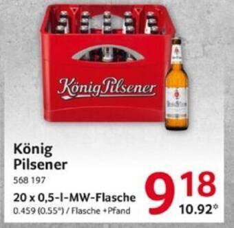 Selgros König Pilsener 20*500ml Angebot