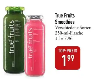 Galeria Markthalle True Fruits Smoothies Verschiedene Sorten. 250-ml-Flasche Angebot