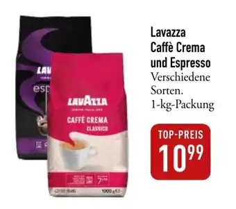 Galeria Markthalle Lavazza Caffè Crema und Espresso Verschiedene Sorten. 1-kg-Packung Angebot