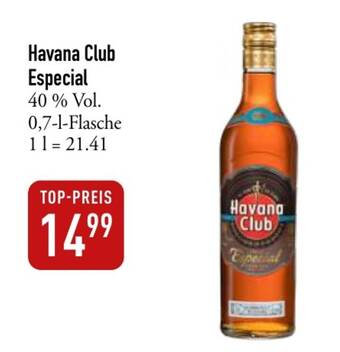Galeria Markthalle Havana Club Especial 700ml Angebot
