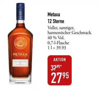 Galeria Markthalle Metaxa 12 Sterne 40% Vol. 0,7-L Angebot