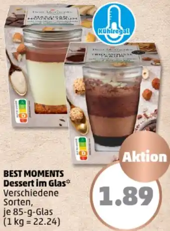 PENNY BEST MOMENTS Dessert im Glas 85 g Angebot