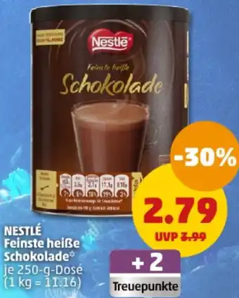 PENNY NESTLÉ Feinste heiße Schokolade 250 g Dose Angebot