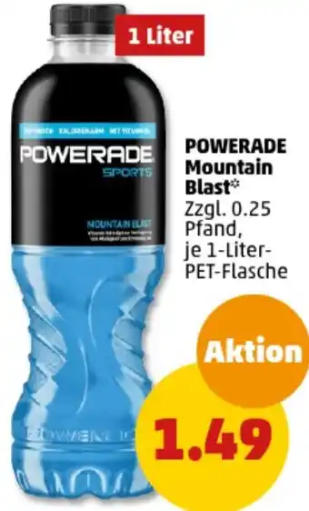 PENNY POWERADE Mountain Blast 1 Liter Angebot